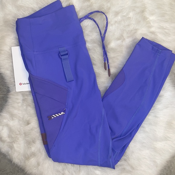 🦋 Lululemon Purple Hiking Legging - Picture 2 of 8